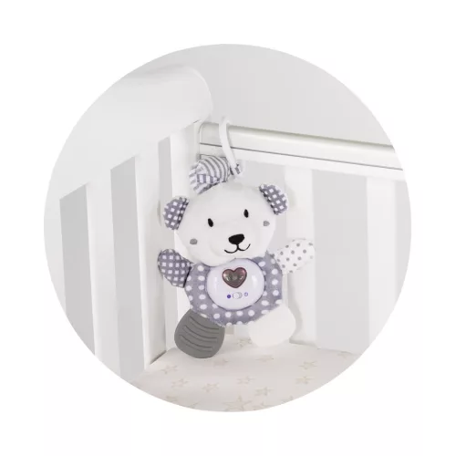Chipolino babakocsi/kiságy játék - Teddy Bear