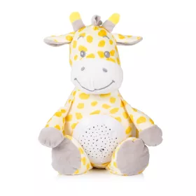 Chipolino projektoros zenélő plüss játék - Giraffe