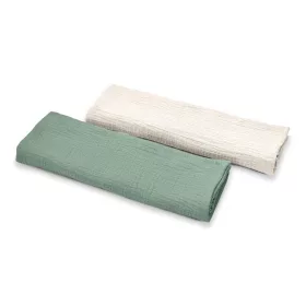Albero Mio muszlin pelenka, 2 darabos csomag - CC4 Green