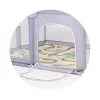 Chipolino Sienna babakarám 150x150 cm - grey