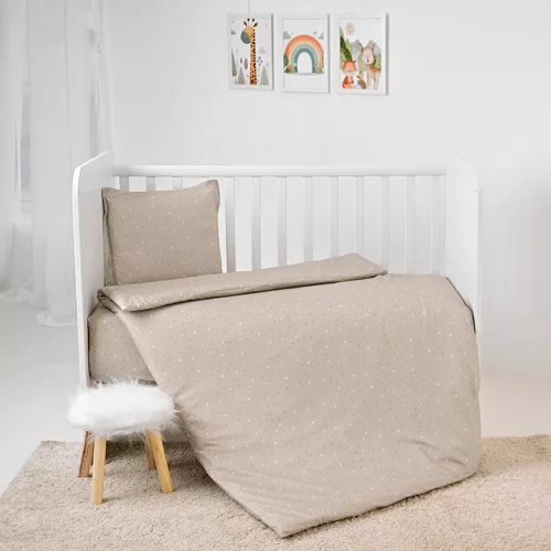 Lorelli 3 részes ágynemű garnitúra - Beige Sky