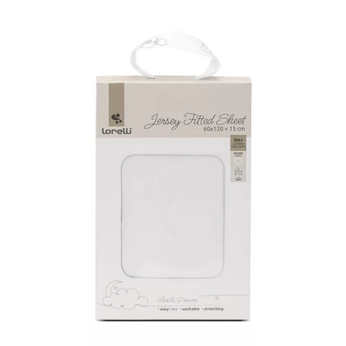 Lorelli gumis lepedő 60x120x15 - White