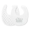 Lorelli Natural tépőzáras előke 2db - Unisex