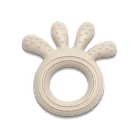 Lorelli Polip természetes szilikon rágóka - Beige