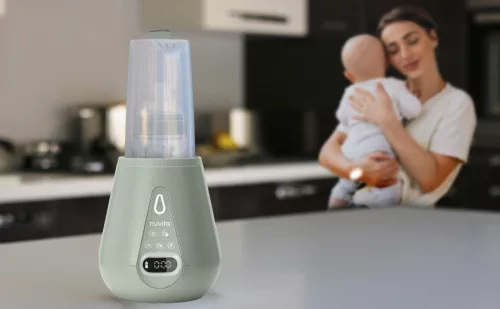 Nuvita digitális cumisüveg-melegítő - 1170 - Sage green