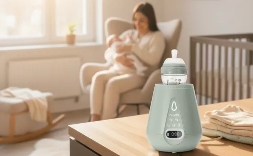 Nuvita digitális cumisüveg-melegítő - 1170 - Sage green