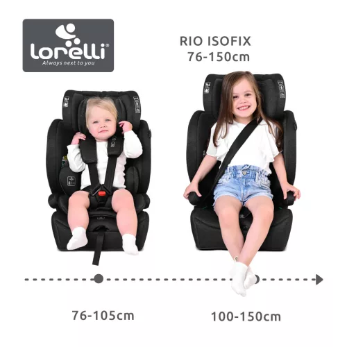 Lorelli Rio isofix autósülés i-Size 76 -150cm - Beige