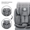 Lorelli Rio isofix autósülés i-Size 76 -150cm - Pink