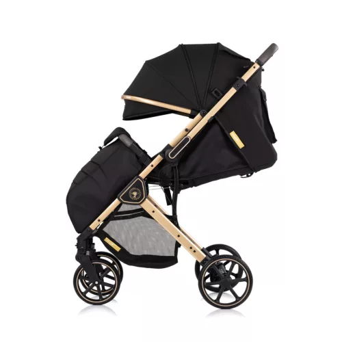 Chipolino Omnia átfordítható sport babakocsi - noir