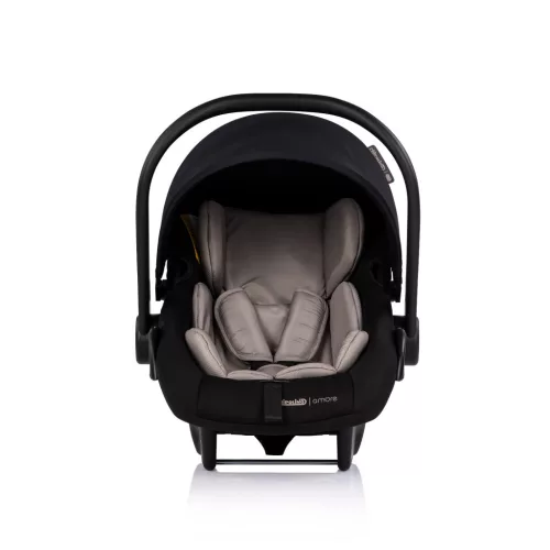 Chipolino Amore autóshordozó adapterrel 40-87cm - Noir