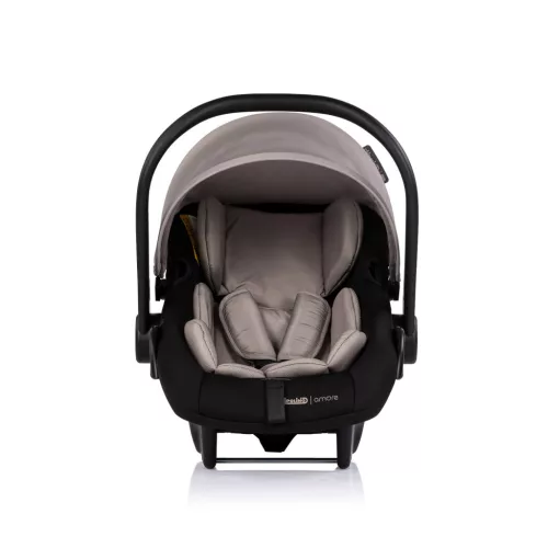 Chipolino Amore autóshordozó adapterrel 40-87cm - Latte