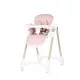 Chipolino Candy Shop multifunkciós etetőszék - Powder pink