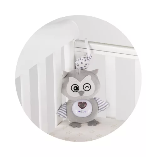 Chipolino babakocsi/kiságy játék - Owl