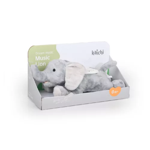 Chipolino Plüssjáték projektorral és zenével - Baby elephant