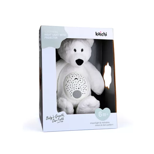 Chipolino Plüssjáték projektorral és zenével - Bear