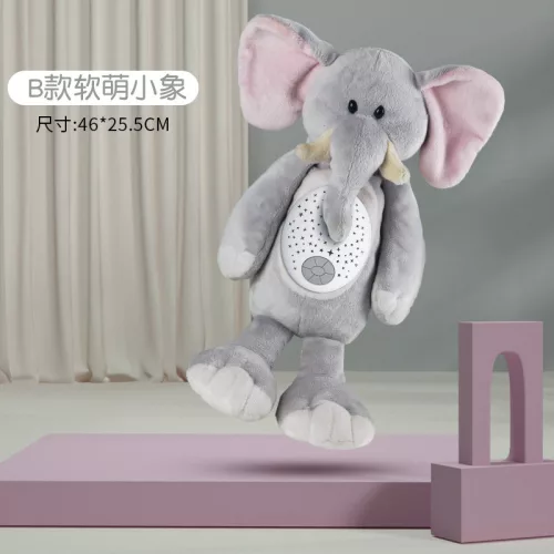 Chipolino Plüssjáték projektorral és zenével - Elephant