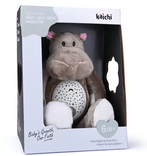 Chipolino Plüssjáték projektorral és zenével - Hippo