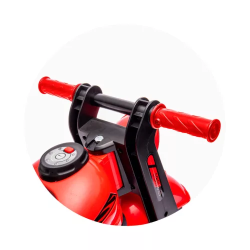 Chipolino Bubble Rider zenélő motor - Red