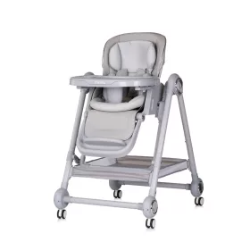   Chipolino Melba 2in1 multifunkciós etetőszék és hinta - platinum