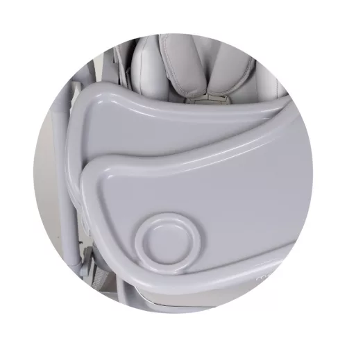 Chipolino Melba 2in1 multifunkciós etetőszék és hinta - platinum