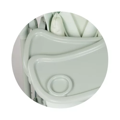 Chipolino Melba 2in1 multifunkciós etetőszék és hinta - matcha