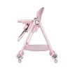 Chipolino Melba 2in1 multifunkciós etetőszék és hinta - powder pink