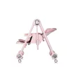 Chipolino Melba 2in1 multifunkciós etetőszék és hinta - powder pink