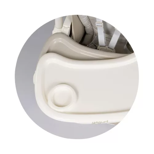 Chipolino Yogurt multifunkciós etetőszék - cashmere
