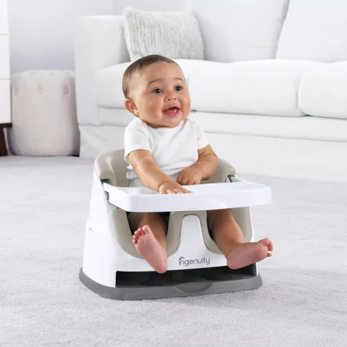 INGENUITY Ülésmagasító székre, 2in1, Baby Base, Cashmere, 6 hó+, 22 kg-ig