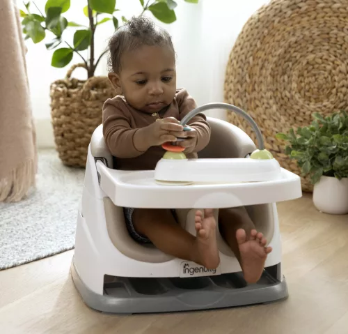 INGENUITY Ülésmagasító székre, 2in1, Baby Base, Cashmere, 6 hó+, 22 kg-ig
