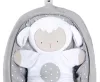 INGENUITY Rezgő hintaszék dallamokkal, Cuddle Lamb, 0 hó+ 18 kg-ig, 2019