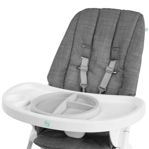 INGENUITY Összecsukható etetőszék Sun Valley™ Grey 6hó+ 15 kg-ig