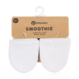 Petite&Mars Újszülött kesztyű, Smoothie, Infinity White