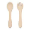 Petite&Mars Szilikon evőeszközök, TAKE&MATCH, Desert Sand, 6 hó+