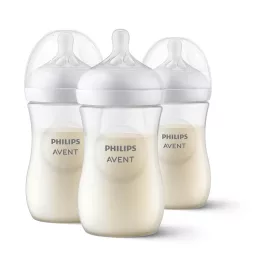   Philips AVENT SCY903/03, Cumisüveg Natural Response, 260 ml, 1 hó+, 3db