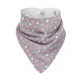 Akuku Baba bandana előke (1 db), patentos – Szíves