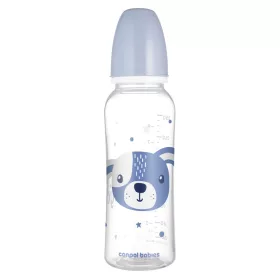   Canpol babies Keskeny nyakú cumisüveg, CUTE ANIMALS, 250 ml - kutya