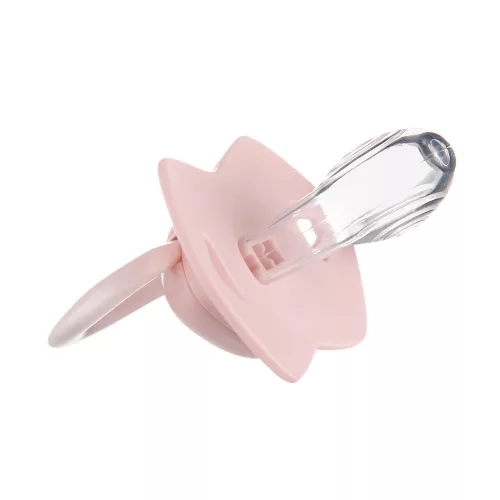 Canpol babies Szilikon szimmetrikus cumi, Light touch, 18hó+, 2db, BONJOUR PARIS - rózsaszín