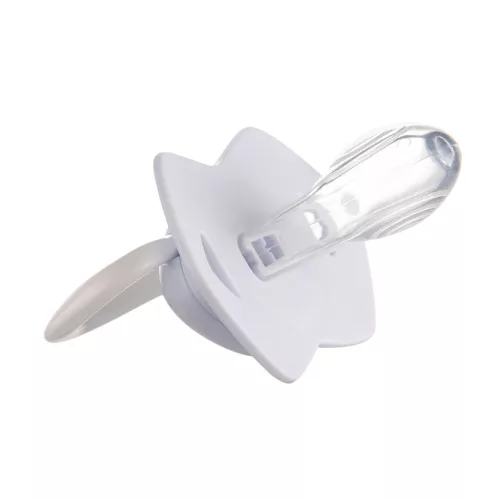 Canpol babies Szilikon szimmetrikus cumi, Light touch, 0-6hó, 2db, ROYAL BABY - kék