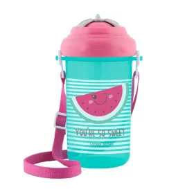   Canpol babies Sport itatópohár, flip-top, szilikon szívószállal, 400 ml, SO COOL, rózsaszín
