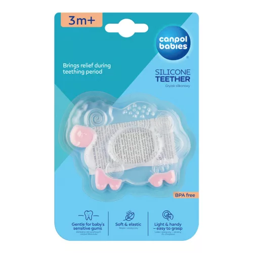 Canpol babies Szilikon rágóka - SHEEP