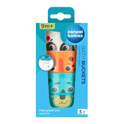 Canpol babies Fürdőjáték, vödör - HELLO LITTLE