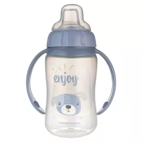   Canpol babies Tanulópohár szilikon ivócsőrrel, CUTE ANIMALS, 320ml, kutya