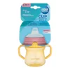 Canpol babies Itatópohár szilikonos ivócsőrrel, FirstCup, 150 ml, sárga