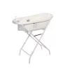 Lorelli kád leeresztő dugóval, babatartóval 88 cm + kádállvány - White