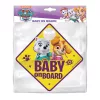 Seven Polska Baby on board tábla - Mancs Őrjárat lány