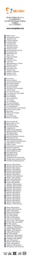 Seven Polska Biztonságiöv párna - STITCH