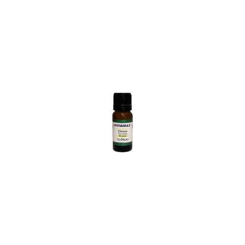Vivamax Citrom 100%-os tisztaságú illóolaj (10 ml)