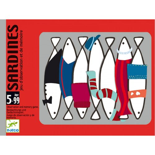 Sardines - Szardíniák kártya Djeco