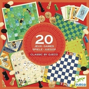 Djeco 5219 Társasjáték klasszikus - Classic box - 20 játék